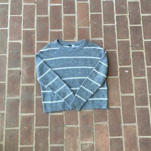 H&M Sweater, Gray and White, Woman’s (S)
